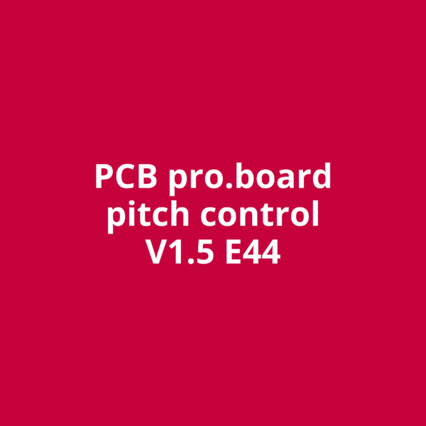 PCB pro.board pitch control V1.5 E44