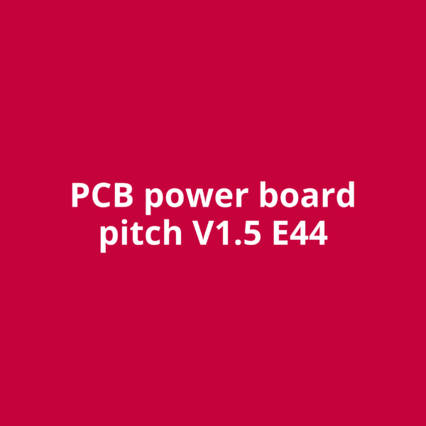 PCB power board pitch V1.5 E44
